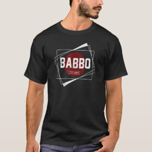 First Time Father  For Men New Dad Expecting Babbo T-Shirt