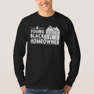First Time Homeowner Black Pride Moving Announceme T-Shirt