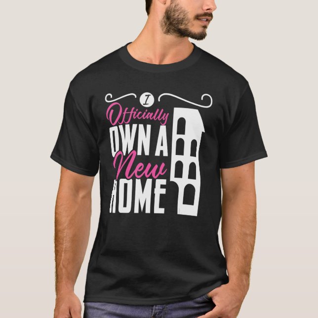 First Time Homeowner Girl  Housewarming New House  T-Shirt (Front)