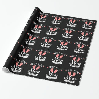 First time mom 2021 wrapping paper