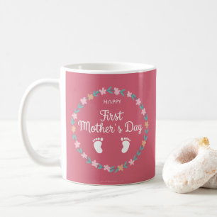 First-Time Mom – Bright & Joyful Coffee Mug