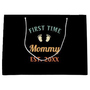 First Time Mommy Motherhood Mother's Day Large Gift Bag