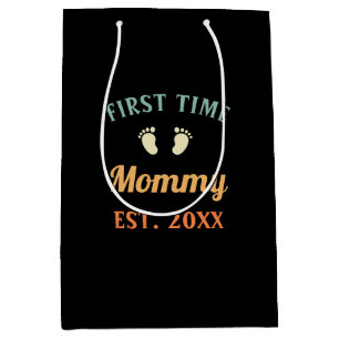 First Time Mommy Motherhood Mother's Day Medium Gift Bag