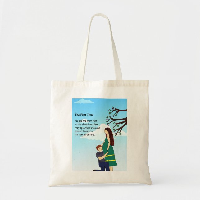 First Time Tote Bag (Front)