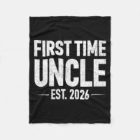 First Time Uncle Est. 2026 Funny New Uncle 