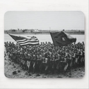 First to Fight United States Marine Corps 1918 Mouse Pad