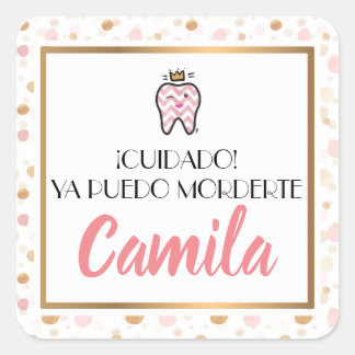 First tooth label