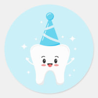 First Tooth Party Favor Stickers – Agrahadig 