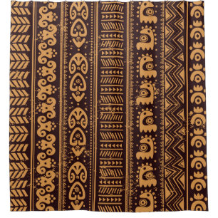 First tribal ethnic, seamless pattern.