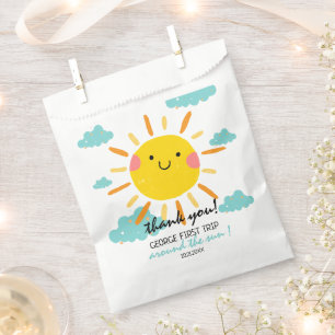 First Trip Around The Sun 1st Birthday  Favour Bag