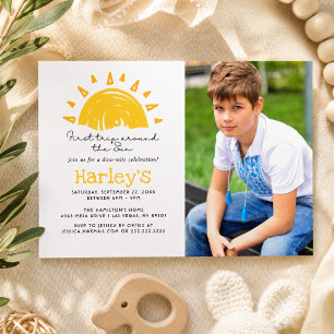 First Trip Around The Sun 1st Birthday Invitation