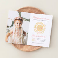 First Trip Around the Sun 1st Birthday Party Photo