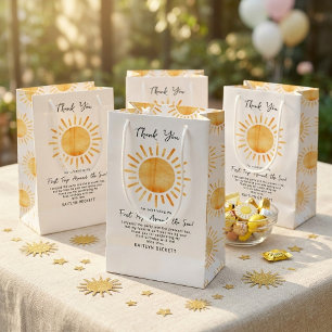 First Trip Around The Sun 1st Birthday Small Gift Bag