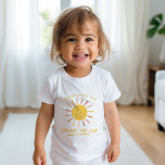 First Trip Around the Sun Kids 1st Birthday Baby T-Shirt<br><div class="desc">First Trip Around the Sun Kids 1st Birthday T-Shirt. Click the edit button to customize this design.</div>
