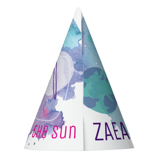 First Trip Around the Sun - Party Hats (Back)