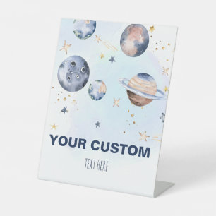 First Trip Around the Sun  Pedestal Sign