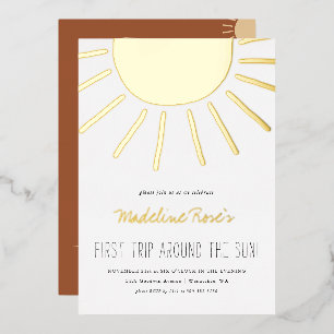 First Trip Around The Sun   Photo Birthday 