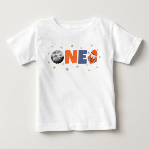 First Trip Around the Sun Space 1st Birthday Shirt