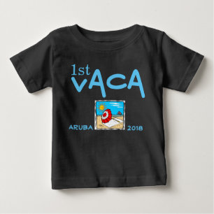 first vacation personalized baby T-Shirt