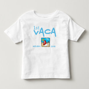 first vacation personalized toddler t-shirt