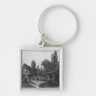 First view of the great garden keychain