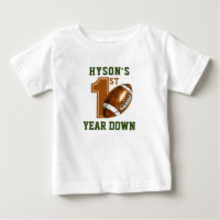 First Year Down | Football 1st Birthday Party