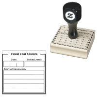 Fiscal Year Closure Stamp