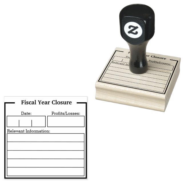 Fiscal Year Closure Stamp (Stamped)