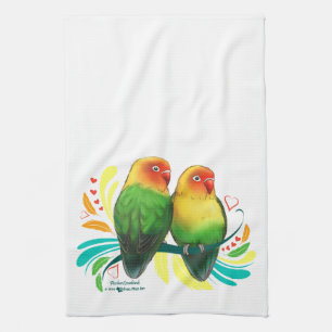Fischer Lovebirds Kitchen Towel