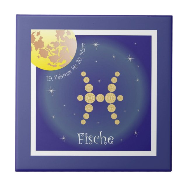 Fish 19 February to 20 March photo tile (Front)