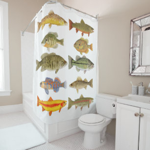 Fish 2 Shower Curtain