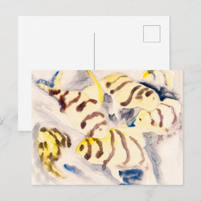 Fish 3 | Charles Demuth | Postcard (Front/Back)