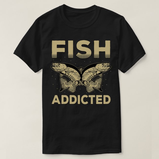 Fish addicted Aquarist Koi Fish Lover Aquarium 3 T-Shirt (Design Front)