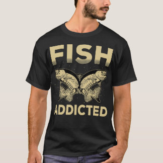 Fish addicted Aquarist Koi Fish Lover Aquarium 3 T-Shirt