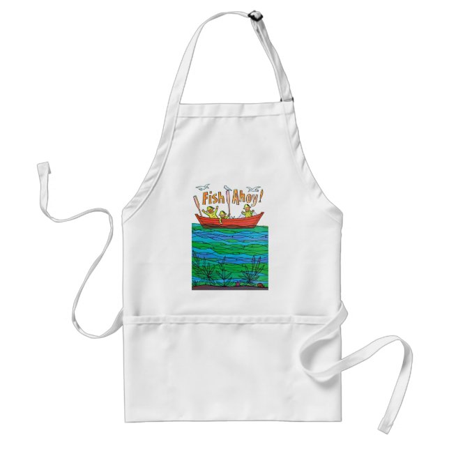 Fish Ahoy! Standard Apron (Front)