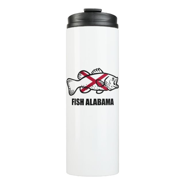 Fish Alabama Thermal Tumbler (Front)