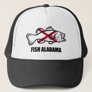 Fish Alabama Trucker Hat