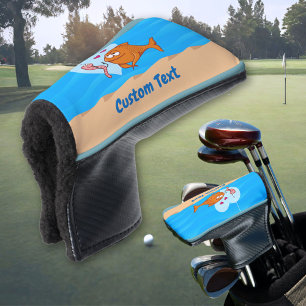 Fish and Bait in Love Golf Head Cover