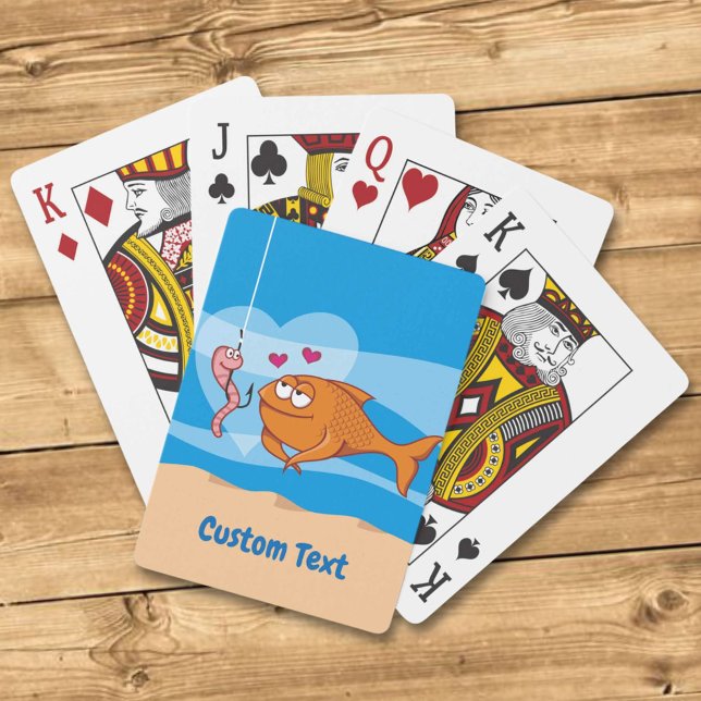 Fish and Bait in Love Playing Cards (Creator Uploaded)