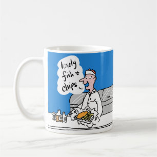 Fish and Chips Coffee Mug