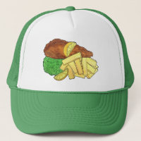 Fish and Chips Peas British Pub Restaurant Food