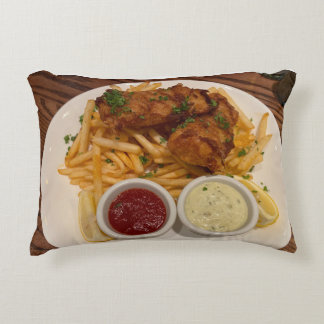 Fish and Chips Pillow