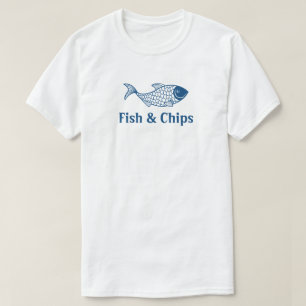Fish and Chips Restaurant Uniform Staff Shirt