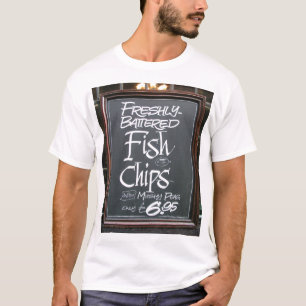 Fish and chips sign T-Shirt
