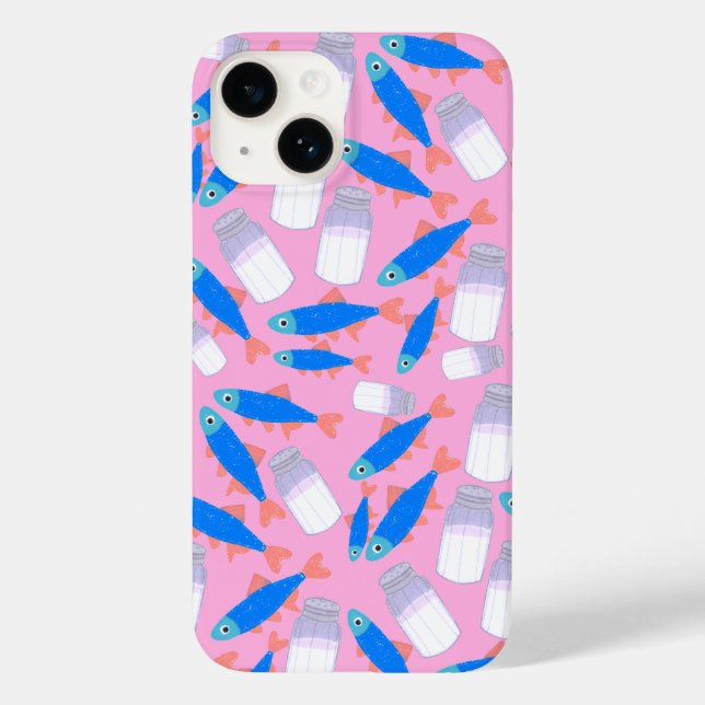 Fish And Salt Case-Mate iPhone Case (Back)