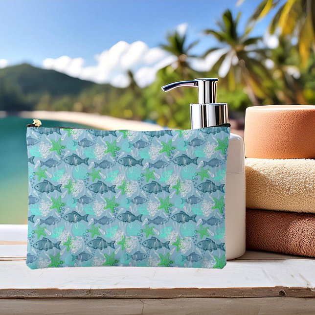 Fish and shells accessory pouch (Creator Uploaded)
