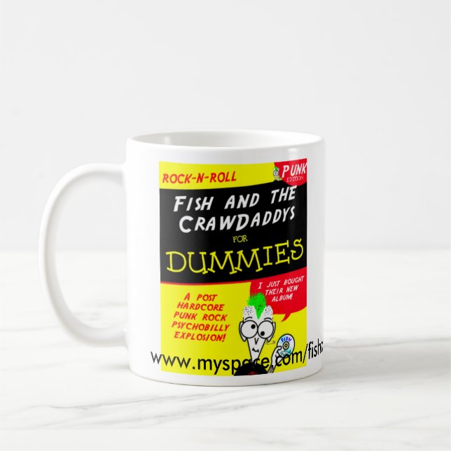 Fish and the CrawDaddys - Coffee mug (Left)