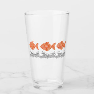 Fish and Waves  Glass