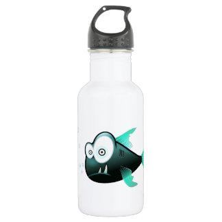 Fish Animal Ocean Fun Digital Art Destiny Design 532 Ml Water Bottle