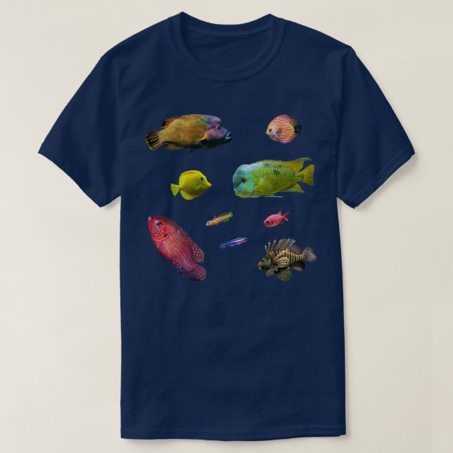 Fish Aquarium 11 T-Shirt (Design Front)